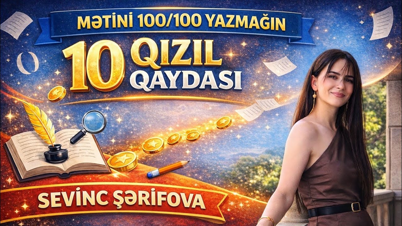 Mətni 10/10 yaz‼️ Son 3 ildə ən çox düşən mətn sualları. 