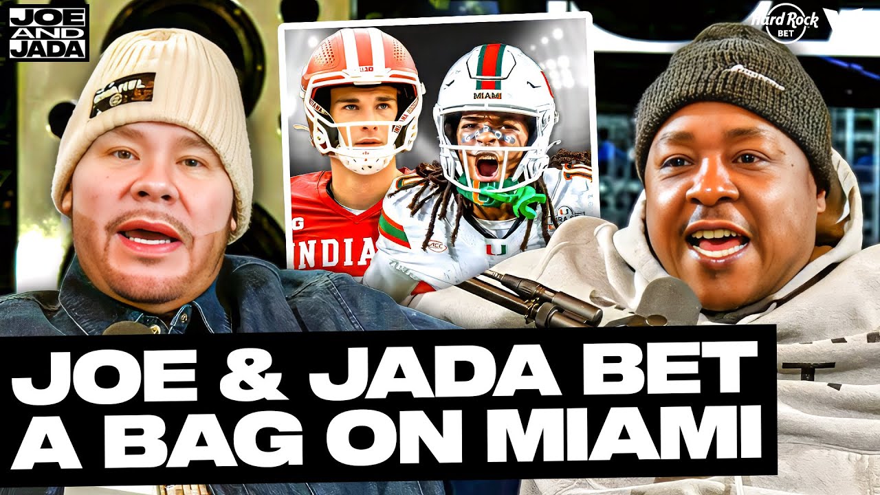 Fat Joe & Jadakiss BET A BAG on Miami beating Indiana in College Football National Championship 💰