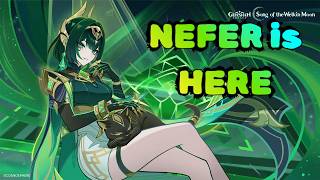 NEFER &amp; LAUMA ARE HERE !!! | Account Reviews &amp; Endgame Help | #genshinimpact Live🔴#roadto100subs