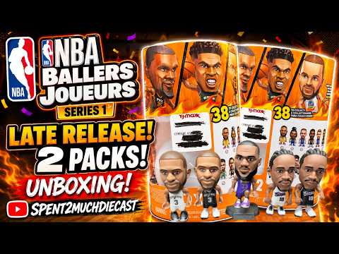 Zuru NBA BALLERS Series 1 Late Release 2 Pack | Super Rare Find