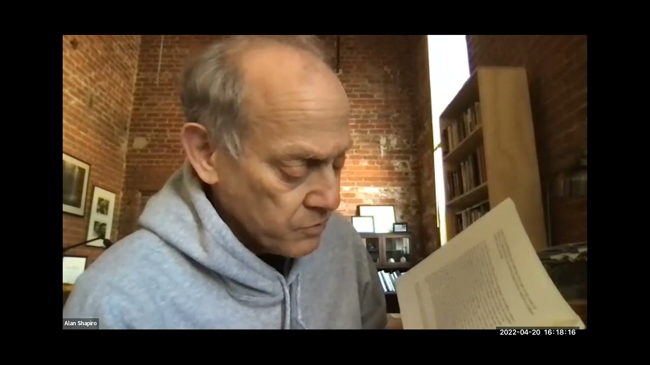 By the Book: Reading with Peter Balakian, Alan Shapiro, and Stuart Dischell