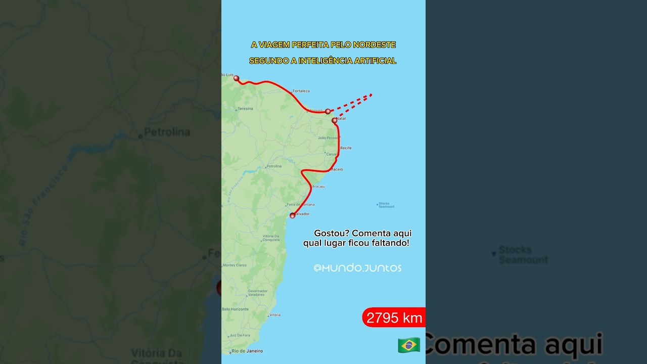 #roteiro dos #sonhos para conhecer o #nordeste do #brasil !