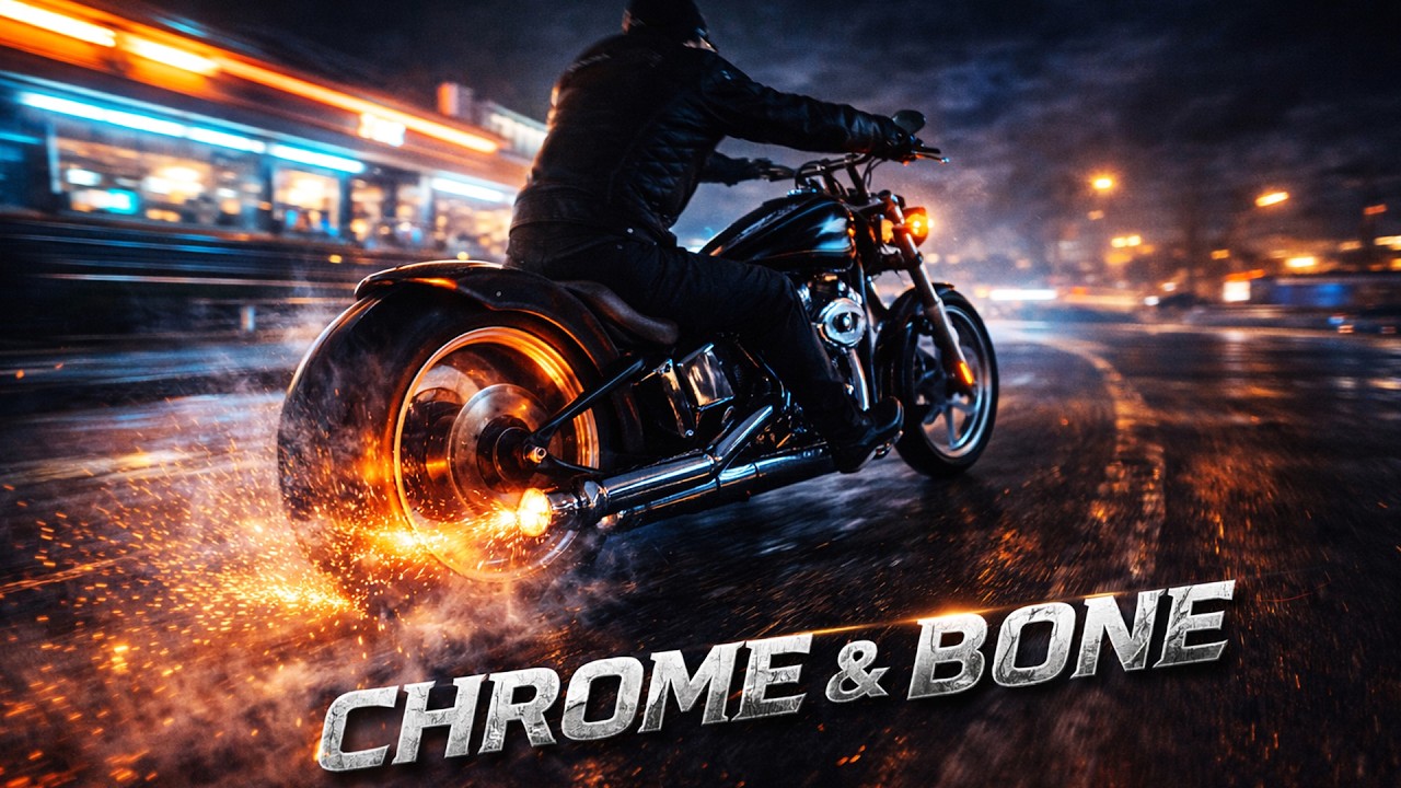 CHROME & BONE – High Speed Blues Rock | Heavy Biker Anthem & Badass Riff 🏍️🔥