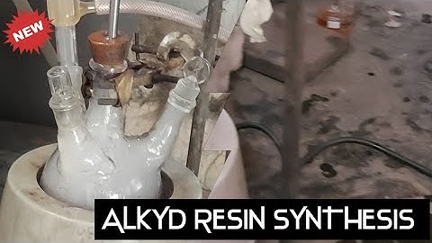 Alkyd Resin Synthesis | Experimental setup (1) #alkyd #alkydresin #chemistry #monoglyceride