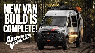 The Storyteller Overland Build is Complete! | Adrenaline Vans