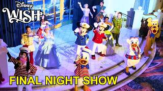 WISHing Ever After – Disney Wish Final Night Show in the Grand Hall | Disney Cruise Line POV