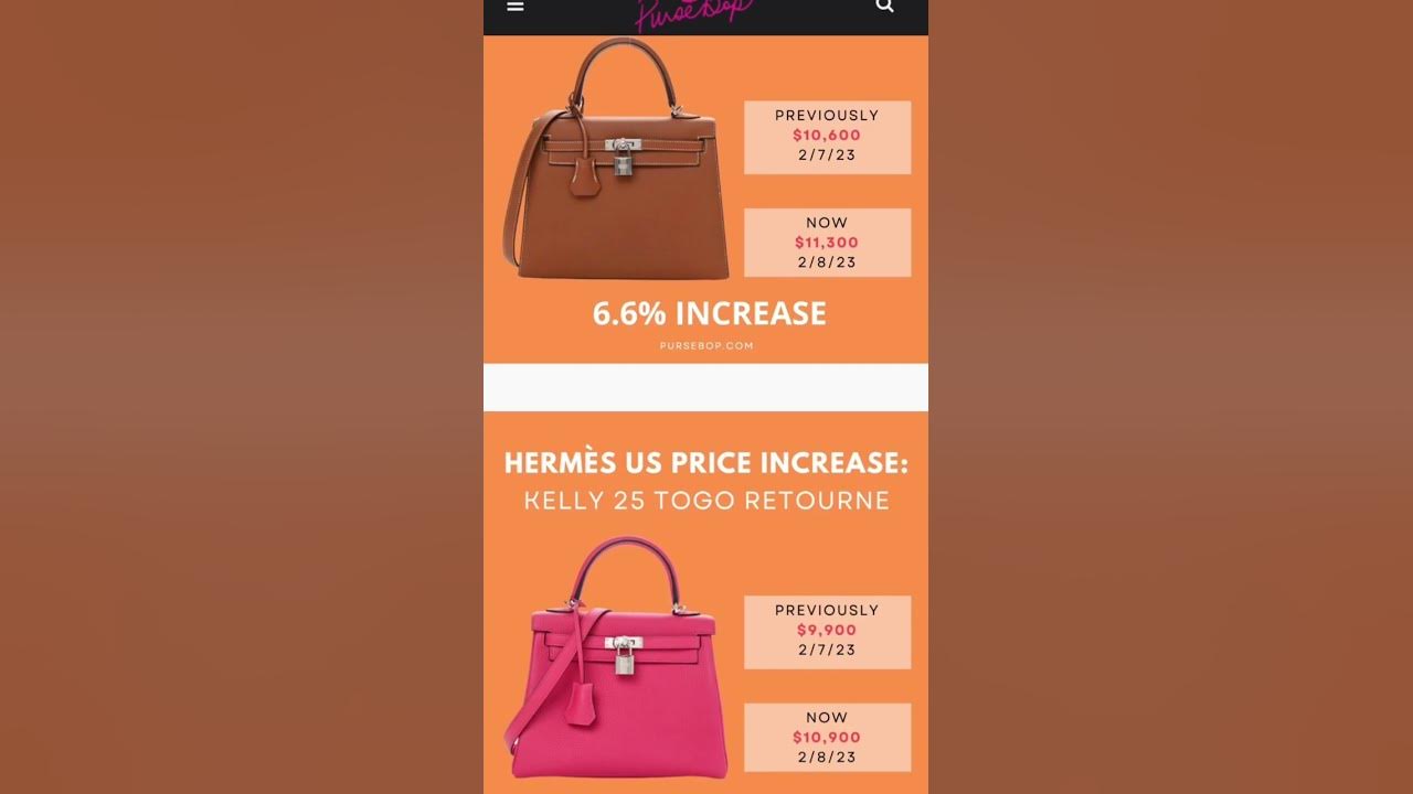 US Hermès Price Increase 2023 – Here are the New Quota Bag Prices By  PurseBop 