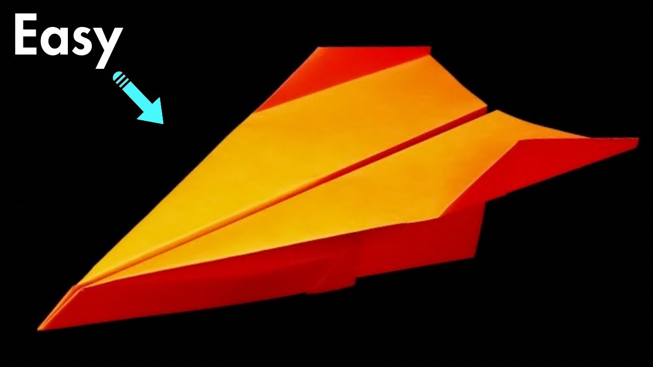 How to make a Origami Paper Airplane Paper Airplanes Best Paper Planes in the World Tresh