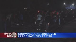 CMU warns of possible shut down after large parties near campus