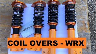 Coilover review WRX GC8