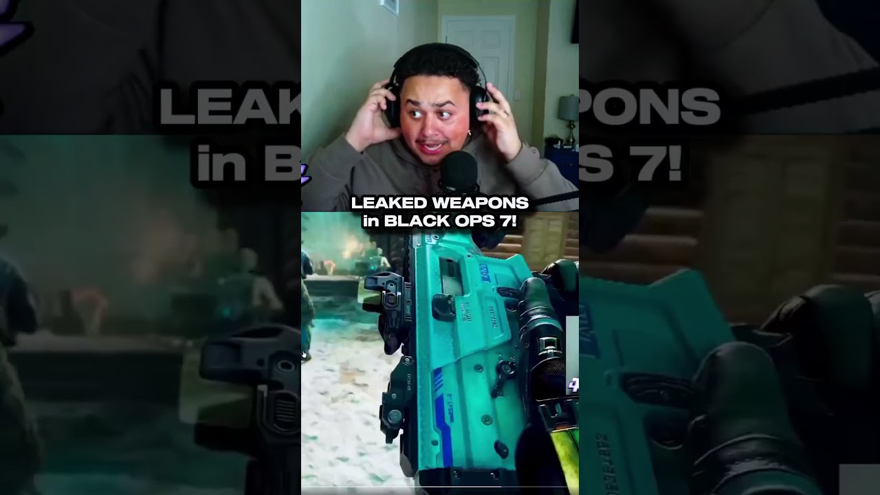 LEAKED WEAPONS IN BLACK OPS 7! 