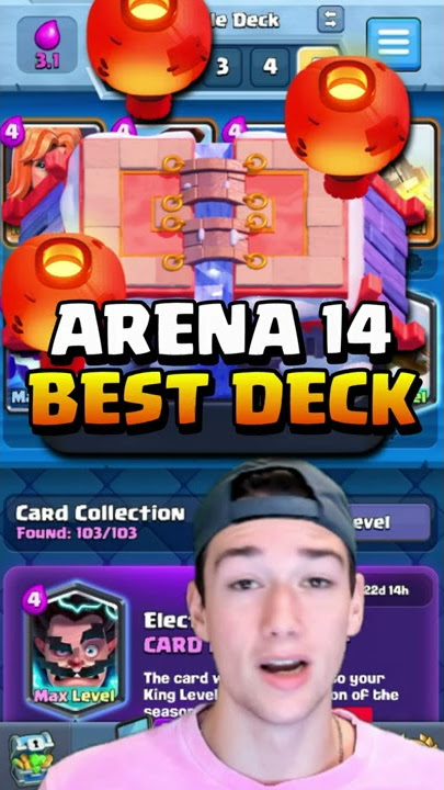 Top 3 Best Decks For Arena 14 In Clash Royale! 