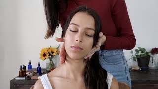 ASMR relaxing massage with a subscriber 🌹 screenshot 3