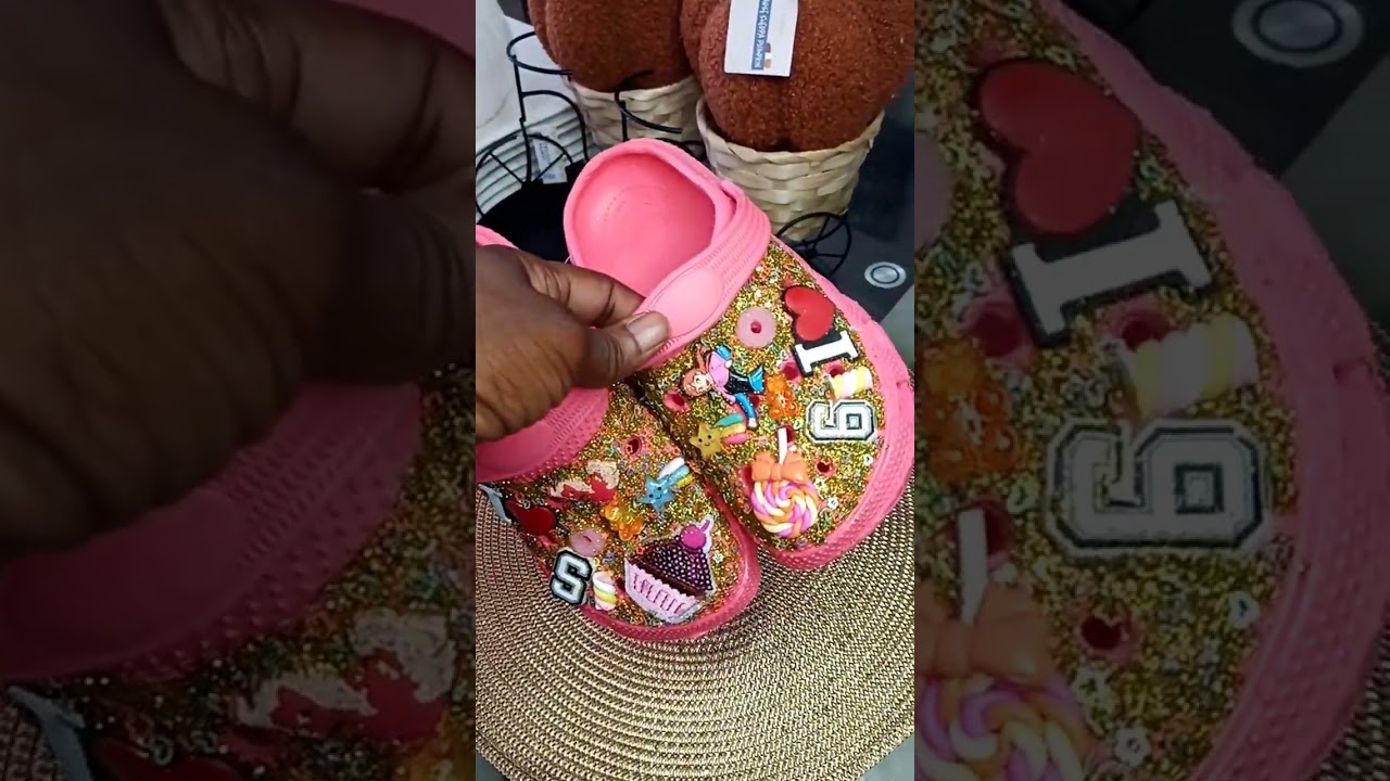 ANOTHER CUSTOMIZED CROCS DONE TO ORDER