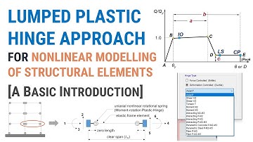 20 - Lumped Plastic Hinge Approach for Nonlinear Modelling of Structural Elements [Introduction]