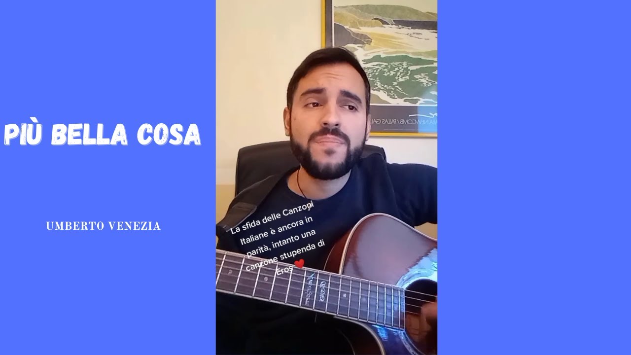 più bella cosa non c'è accordi