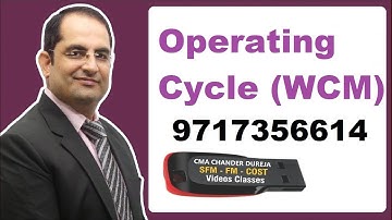 Operating Cycle I  Financial Management  Video Lectures