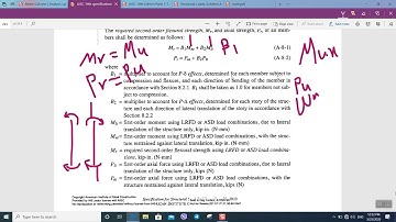 Beam Column Analysis