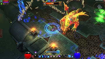 Torchlight2 Boss Fight Thiss (Frost Embermage gameplay)
