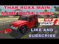 Indian vehicle simulator 3d new update Thar rocks