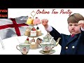 Twin talk live online tea party w resting dollface sue smith  