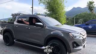 ｛ISUZU DMAX MOD-UP PROJECT｝ MILEAGE-3587KM