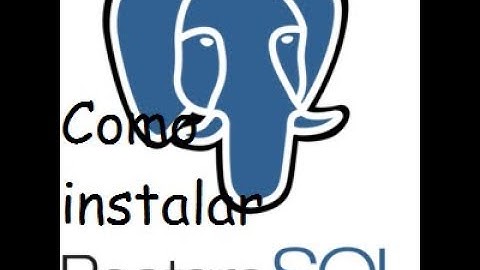 Como instalar Postgresql (Ultima versión Septiembre 2017)