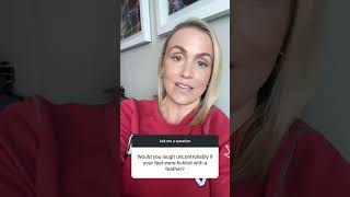 Laugh When Feet Tickled? Hypnothe Pleasure Coach Kate Shelor