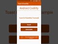 Custom Toast &amp; SnackBar Android