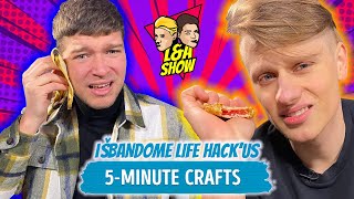IŠBANDOME LIFE HACK‘US | 5-Minute Crafts | L&A SHOW | Laisvės TV X image