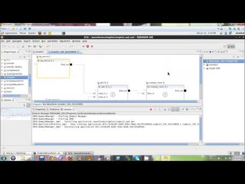 Create a Simple Waveform(Creating an SCA Waveform Project) using REDHAWK IDE Tutorial