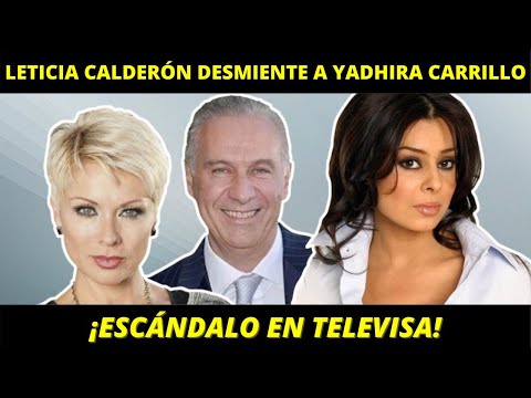 Video: Leticia Calderón Bertindak Balas Terhadap Kenyataan Yadhira Carrillo