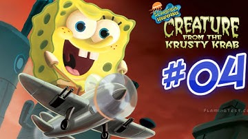 Spongebob Squarepants: Creature From The Krusty Krab [Part - 4] || RACING VS  PLANKTON!