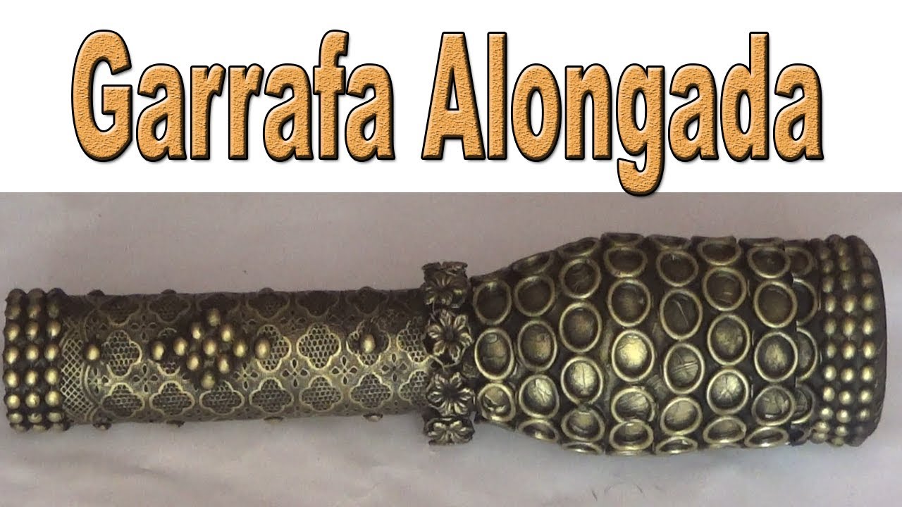 GARRAFA ALONGADA RUSTICA