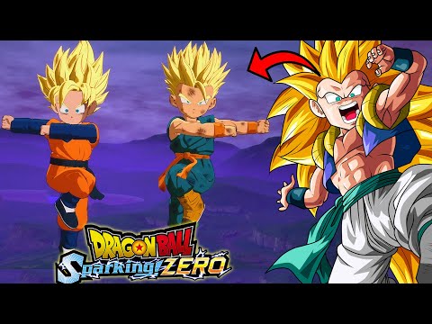 I can't play Gotenks online in Dragon Ball Sparking Zero, but I have to do the fusion during the ...