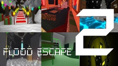 Roblox Flood Escape 2 (Test Map) - Multiplayer Compilation 5
