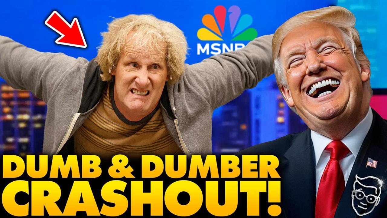 Dumb & Dumber Actor Offended By Trump Poop Joke!? Then He Does Something Insane LIVE on MSNBC 🤮