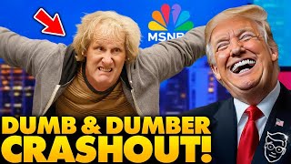 Dumb & Dumber Actor Offended By Trump Poop Joke!? Then He Does Something Insane LIVE on MSNBC 🤮