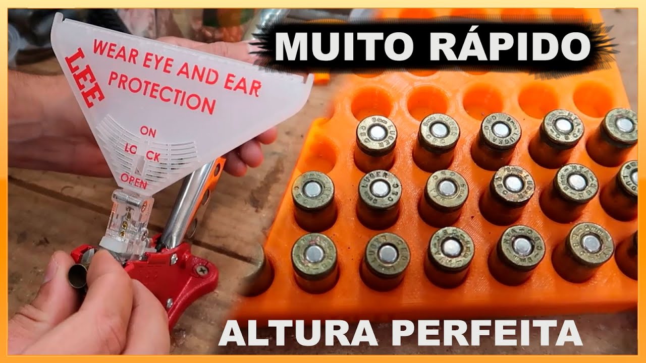 Espoletador de Mesa LEE Auto Bench Prime 90700 9mm .40 .38 .357 .380