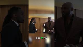 Kai Cenat meets Wayne Brady's Clean Bald Head Profile