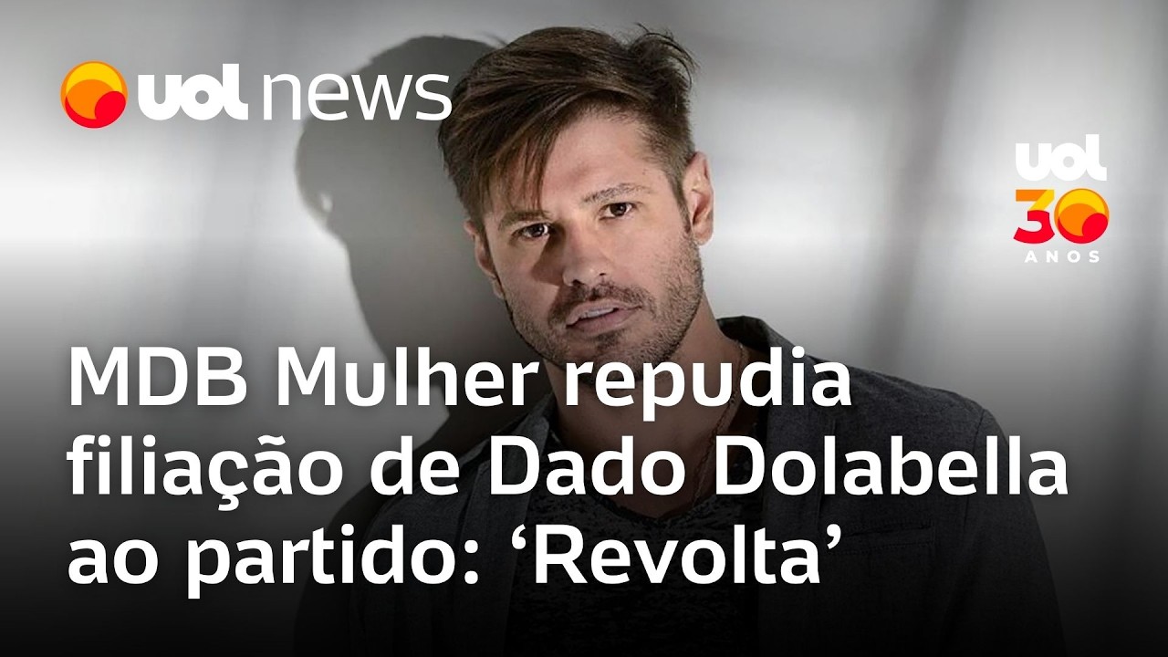 MDB Mulher repudia filiação de Dado Dolabella ao partido: 'Revolta'