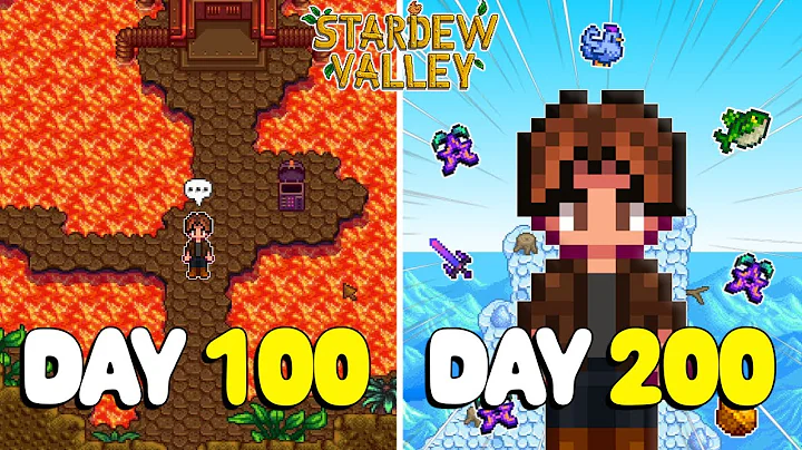 How Far Can I Get in 200 Days of Stardew Valley 1.6?