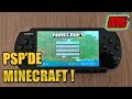 PSP'DE MINECRAFT !!