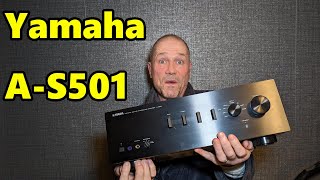 Yamaha A-S501 Unboxing Review Sound Test