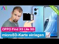 OPPO Find X5 Lite 5G - microSD-Karte einlegen • 💾 • 📲 • 📈 • Anleitung | Tutorial