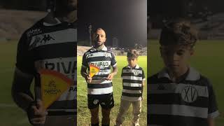 Autor do gol do XV, Erik Bessa foi eleito o melhor jogador da partida no empate diante do Noroeste.