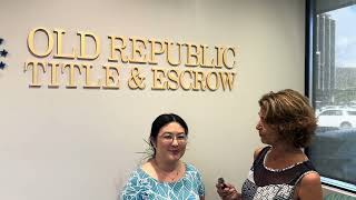 Aloha Friday with Judy! old Republic Title and Escrow!