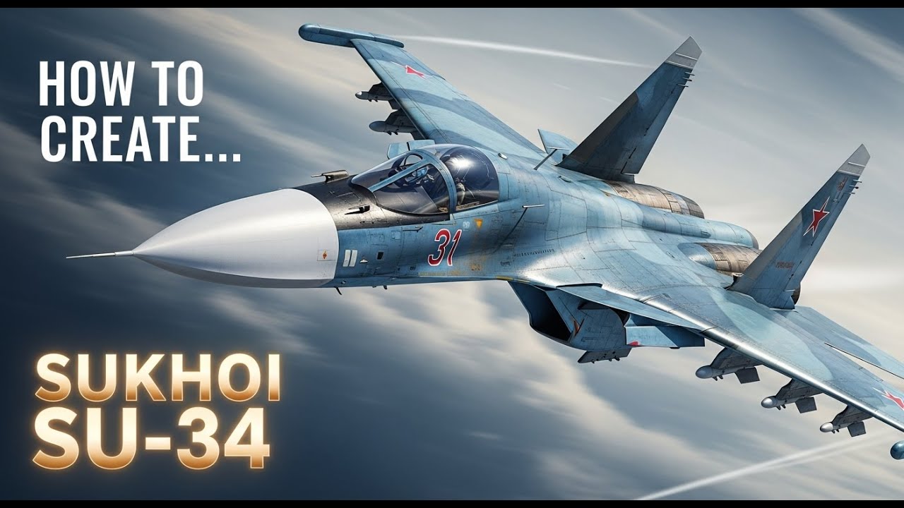 How is the Platypus Beast -- SUKHOI SU-34 Built?