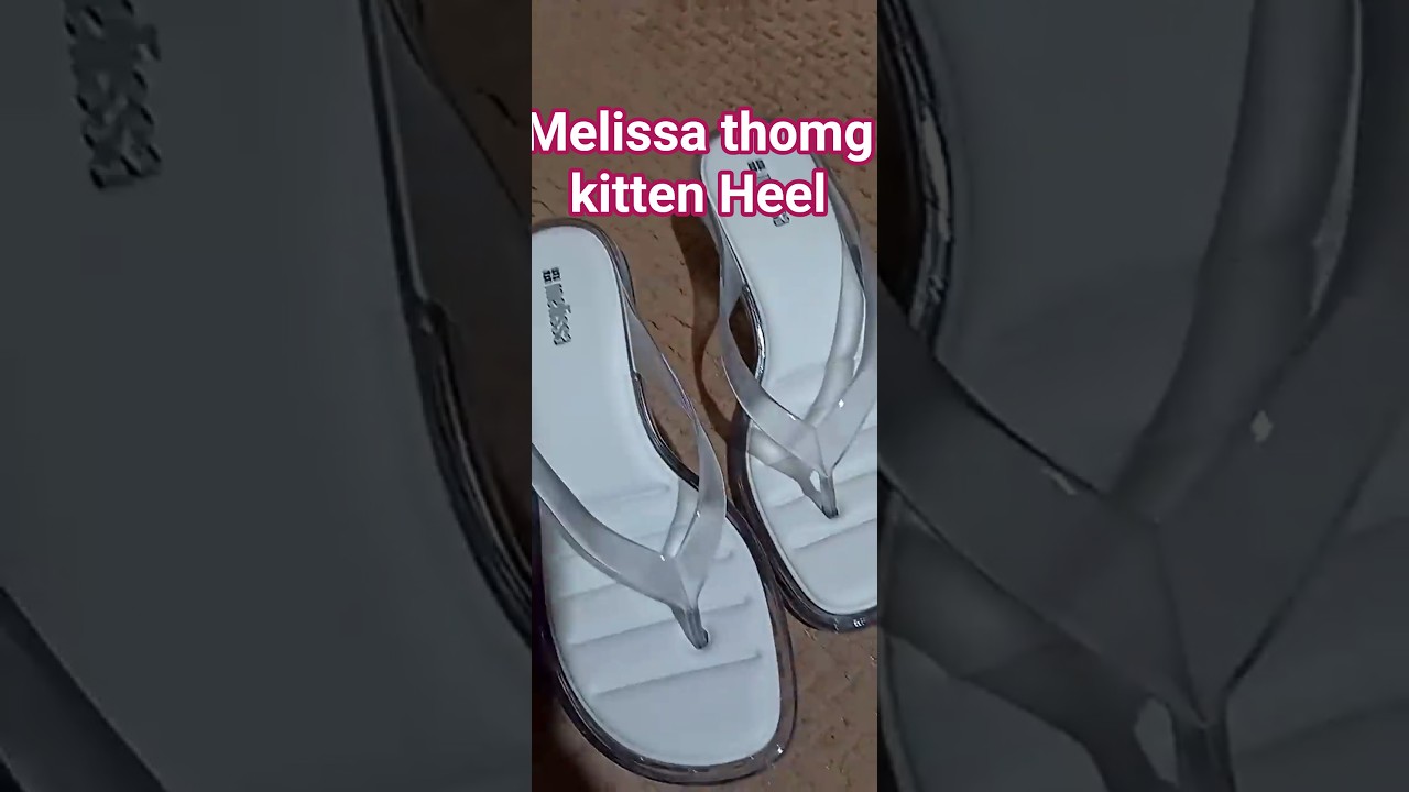 #lancamento melissa thong kitten Heel #music #inscritosnoyoutube #melissa