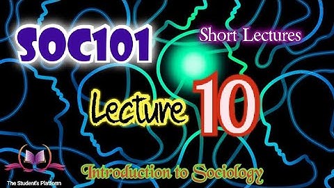SOC101 | Lecture 10 | Culture | Short Lecture | VU Short Lectures | Midterm Final term Preparation